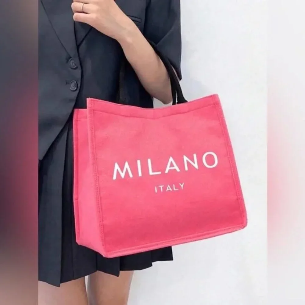 Milano Italy Classy Punk Tote, NIB